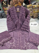 Bin Saeed lC 353 C Luxury Embroidered Work Pakistani Suit