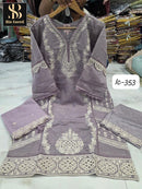 Bin Saeed IC 353 D Luxury Hand Embroidered Work Pakistani Suit