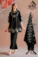 AL Qasr MA 326 Designer Front Back Embroidery Cut Work Pakistani Suit