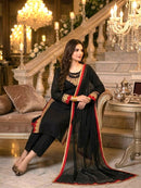 Lady Look 044 Micro Cotton Embroidery Sequence Work Suit