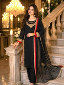 Lady Look 044 Micro Cotton Embroidery Sequence Work Suit