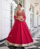 Alizeh 9016 Designer Crimson Silk Lehenga