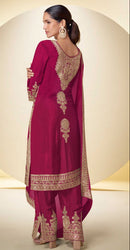 Gulkayra 7540 B Premium Real Chinon Silk Suit