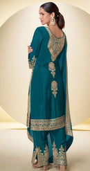 Gulkayra 7540 C Premium Real Chinon Silk Suit