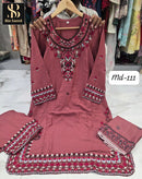 Bin Saeed MD 111 A Rayon Maslin Digital Printed Pakistani Suit