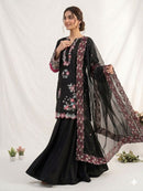 LG 2116 Designer Sequence Embroidery Cut Work Sharara Suit