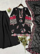 LG 2116 Designer Sequence Embroidery Cut Work Sharara Suit