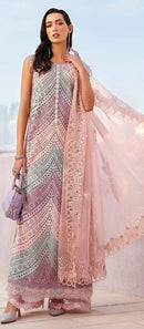 Saniya Trendz 1001 Cotton Chikankari Embroidered Work Pakistani Suit
