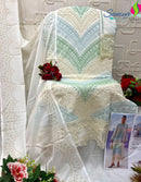 Saniya Trendz 1002 Cotton Chikankari Embroidered Work Pakistani Suit