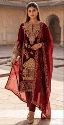 Fepic Rosemeen 6752 C Designer Embroidered Pakistani Suit