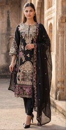 Fepic Rosemeen 6752 D Designer Embroidered Pakistani Suit