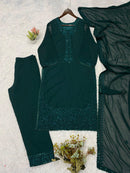 LG 2117 Designer Sequence Embroidery Work Suit