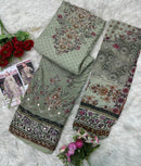 Amrutvela At 167 B Pure Viscous Maslin Digital Printed Pakistani Suit
