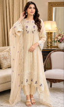 ZF Anaya Lawn 89 B Heavy Embroidery Work Pakistani Suit