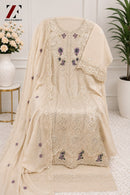 ZF Anaya Lawn 89 B Heavy Embroidery Work Pakistani Suit