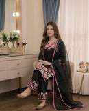 Ad 235 B Designer Satin Rayon Embroidery Thread Work Kurti