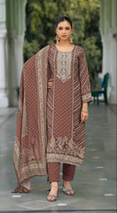 Amrutvela AT 161 B Pure Viscous Maslin Digital Printed Pakistani Suit