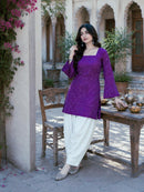 LW 9340 D Designer Cotton Bandhej Printed Kurti