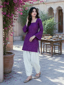 LW 9340 D Designer Cotton Bandhej Printed Kurti