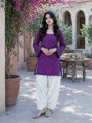 LW 9340 D Designer Cotton Bandhej Printed Kurti