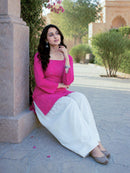 LW 9340 B Designer Cotton Bandhej Printed Kurti