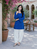 LW 9340 A Designer Cotton Bandhej Printed Kurti