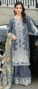 Saniya Trendz 7189 A Cotton Chikankari Embroidered Work Pakistani Suit