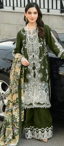 Saniya Trendz 7189 C Cotton Chikankari Embroidered Work Pakistani Suit