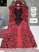 Sapphire Jazmin 227 Chiffon Cotton Animal Printed Pakistani Suit