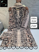 Sapphire Jazmin 227 C Chiffon Cotton Animal Printed Pakistani Suit