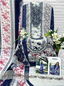 Aasha Designer 1224 Pure Cotton Heavy Patch Embroidery Work Pakistani Suit