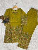 Diva 137 E Premium Pure Cotton Fabric Co Ord Set