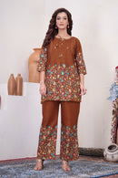 Diva 137 B Premium Pure Cotton Fabric Co Ord Set