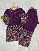 Diva 137 A Premium Pure Cotton Fabric Co Ord Set