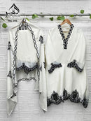 Al Qasr 665 A Heavy Chinon With Embroidery Work Pakistani Suit