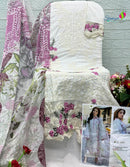 Saniya Trendz 28003 Cotton With Chikankari Embroidered Work Suit