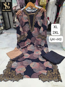 Bin Saeed LPC 003 Premium Heavy Rayon Printed Pakistani Suit