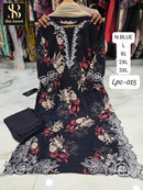 Bin Saeed LPC 015  Premium Heavy Rayon Printed Pakistani Suit