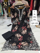 Bin Saeed LPC 015B Premium Heavy Rayon Printed Pakistani Suit