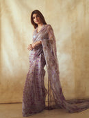 ASN 108 Premium Tabby Silk Beautiful Sequins Work Saree