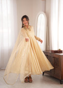 SRK 5355 Designer Real Mirror Work Lace Border Gown