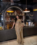 ASN 92 Premium Butterfly Soft Net With Jari Work Saree