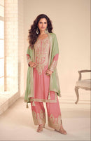 Gulkayra Designer 7630 B Designer  Real Chinon Pakistani Suit
