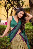 Ishani LNB1253FRZ Premuim Vichitra Silk Printed Lehenga