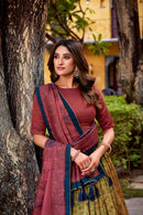 Ishani LNB1253CMN Premuim Vichitra Silk Printed Lehenga