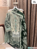 Maria. B 1043 B Premuim Pure Cotton Pakistani Suit