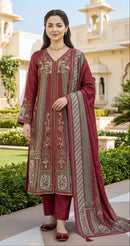 Shree Fabs  KT 366 Pure Viscous Maslin Digital Printed Hand Work Pakistani Suit