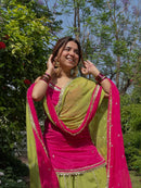 SRK 5344 B Fendy Silk Real Mirror Work Festive Wear Lehenga