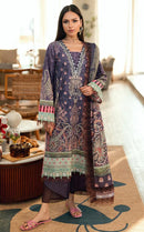 Alzohaib Az 1562 Pure Cotton Patch Work Pakistani Suit
