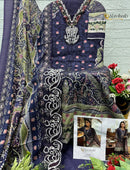 Alzohaib Az 1562 Pure Cotton Patch Work Pakistani Suit